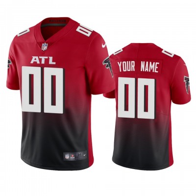 Atlanta Falcons Custom Men's Nike Red 2nd Alternate 2020 Vapor Untouchable Limited NFL Jersey